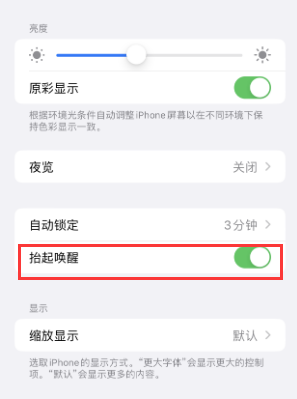 博乐苹果授权维修站分享iPhone轻点无法唤醒怎么办