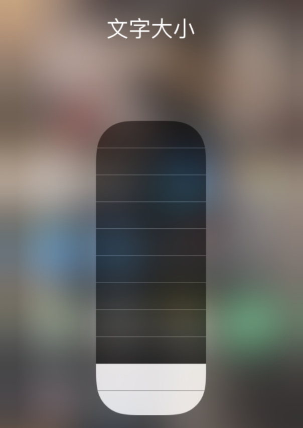 博乐苹果手机维修分享小技巧：在 iPhone 控制中心快速调节字体大小 