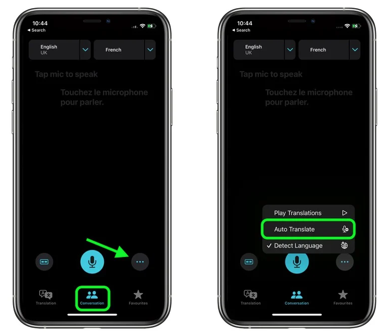 博乐苹果手机维修分享iOS 15 “翻译” App 新改进 
