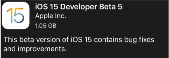 博乐苹果手机维修分享如何升级到iOS15.0 beta5 