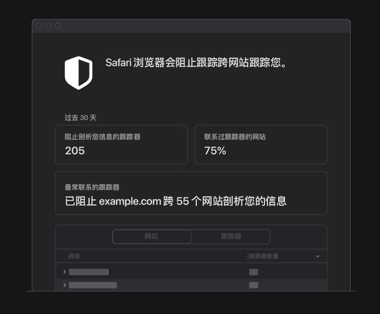 博乐苹果手机维修分享如何在 Safari 浏览器中查看和打开隐私报告 