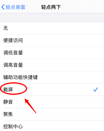 博乐苹果手机维修分享iPhone12如何启用双击截屏 