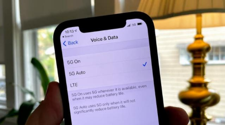 博乐苹果手机维修分享iPhone 12如何打开或关闭5G网络 